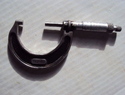 Vintage Starrett machinests micrometer - 1&#034;   No. 436-2in.
