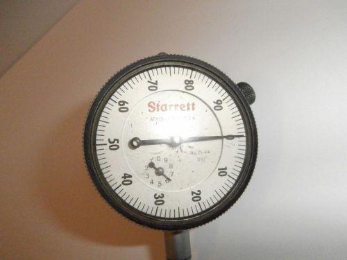 Starrett 1” travel model 25-441 dial test Indicators