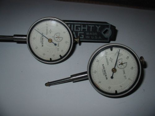 Mercer  dial indicators LOT mightly mag too