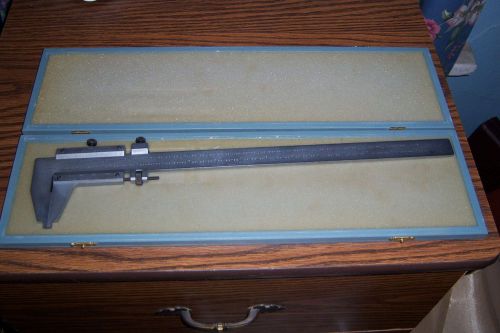 VINTAGE J.T. SLOCOMB CO. OUTSIDE &amp; INSIDE CALIPERS 1&#034;-14&#034; RANGE MADE IN ENGLAND