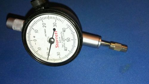 Starrett  # 81-141 dial depth gauge .001&#034; x .250&#034;  machinist and automotive tool for sale