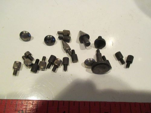 Vintage lot of micrometer ends/tips for sale