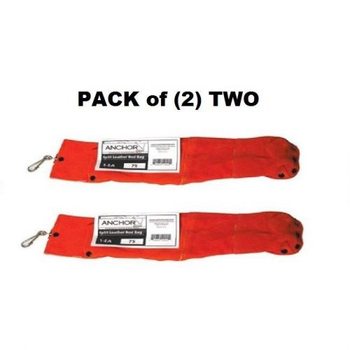 Pack of (2) two anchor brand welding rod bags - 75 - 5 lb capacity each! new! for sale
