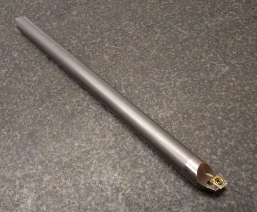 KENNAMETAL SOLID CARBIDE INDEXABLE COOLANT FED BORING BAR - 1/2&#034; x 8&#034; LONG