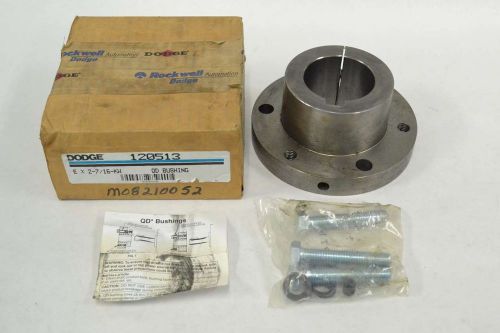 New dodge 120513 ex2-7/16-kw qd 2-7/16 in bushing b350741 for sale