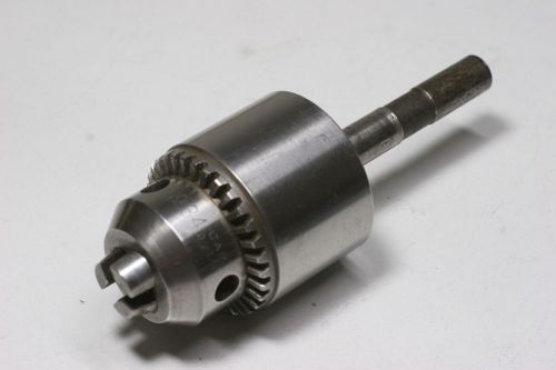 JACOBS No. 34 DRILL CHUCK 0 - 1/2&#034; CAPACITY WITH 1/2&#034; STRAIGHT SHANK