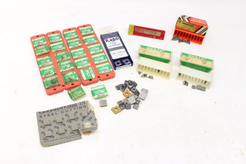 Carboloy SNG 322, Lamina SPE-D-Cut  TEGE 732&amp; FG 211 and other inserts over 45pc