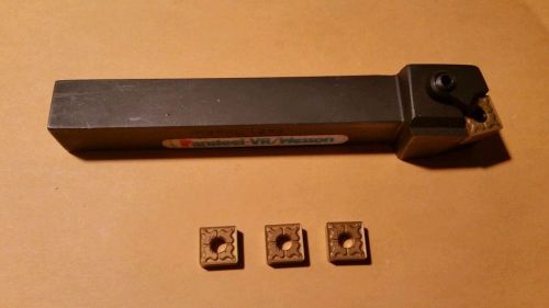 Fansteel-vr/wesson msrnl 12-4 turning tool holder and brand new inserts