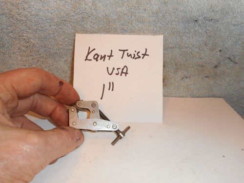 Machinists 12/17fp buy now perfect usa kant twist 1&#034; clamp cheeeeep ship !! for sale