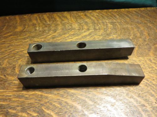 2 Large Used Vintage Machinists Parallel Camp Parts 6 inches long