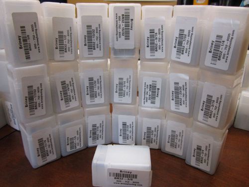 Full set of 22 - briney br32 tapping collet - 3/32&#034; to 3/4&#034; for sale