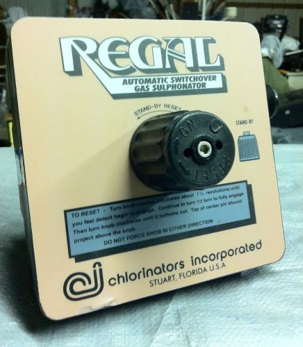 Regal a-756 automatic switchover gas sulphonator for sale