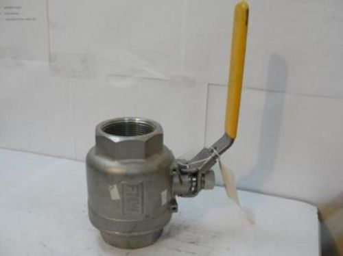 24638 old-stock, fnw valve 1000 wog ball valve 2-1/2&#034;, stainless for sale