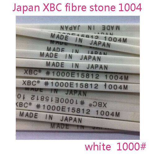 5 pieces polishing ceramic fibre stone Japan made 1004 white 1000# for lapping
