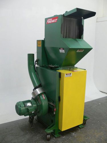 Foremost scg-1116 spiral cut granulator / plastic grinder, 20 hp tefc, 1800 rpm for sale