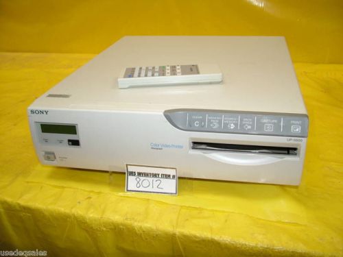 Sony up-5500 mavigraph color video printer for kla used working for sale