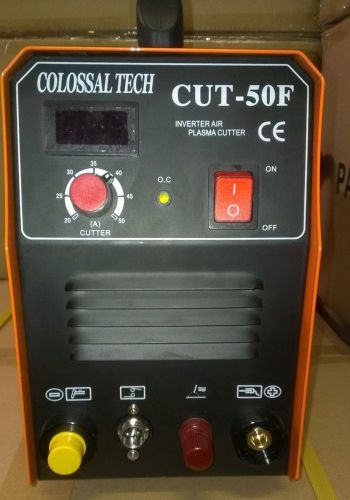 Pilot arc plasma cutter cut50f inverter 50amp 220v voltage digital display new for sale