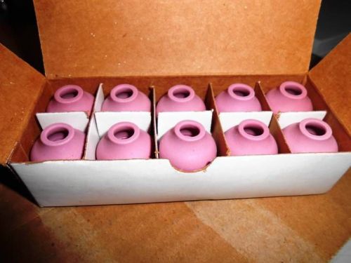 LOT OF 10 53N58 CERAMIC GAS LENS CUPS NEW