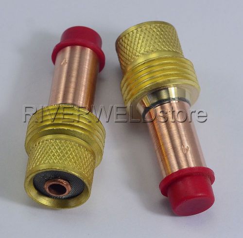 45V28 5/32“TIG Collet Body Gas Lens FIT TIG Welding Torch WP 17 18 26 Series,2PK