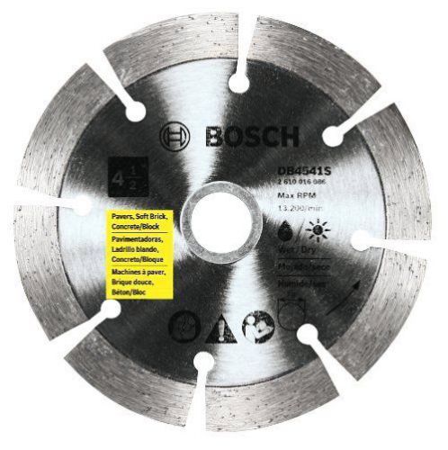 Bosch db4541s 4-1/2-in segmented rim diamond blade for sale