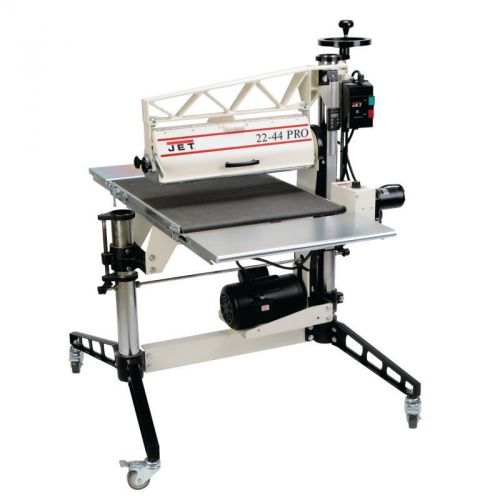 Jet 22-44 Pro Drum Sander 3HP, 1Ph, DRO, Tables and Casters 649600 FREE Ship