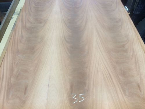 Wood Veneer Crotch Mahogany 48x56 1pcs total 3-ply Wood Backed &#034;EXOTIC&#034; CRLM35