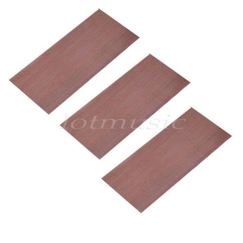 3pcs guitar head veneer sapeli wood for sale