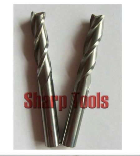 2pcs three flute cnc router bits endmill milling cutter 6mm 22mm for sale