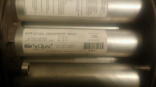 Sequal atf 12 oxygen concentration module not for medical use. for sale