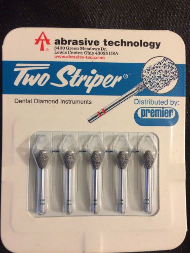 Two Striper 234C Coarse Dental Diamond Burs Pack of 5