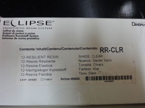 Dentsply Eclipse Resilient Resin eclipse  RR-CLR