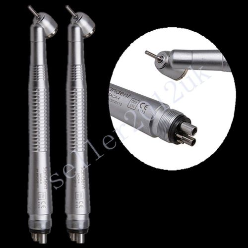 2 X NSK Style Dental Surgical 45 Degree High Speed Handpiece Midwest Turbine 4H
