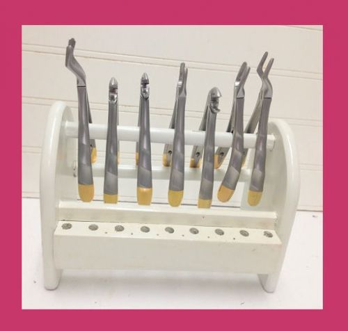 7 PC SET OF PEDO Cyn EXTRACTING FORCEPS &#034;Special Unique Sizes&#034;