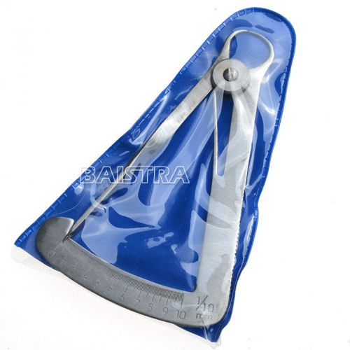 Dental Wax Metal Crown Gauge Caliper Metal Dental Instruments Surgical 1/10mm