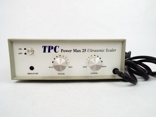 Tpc power max 25 dental 25k ultrasonic scaler w/ foot pedal control for sale