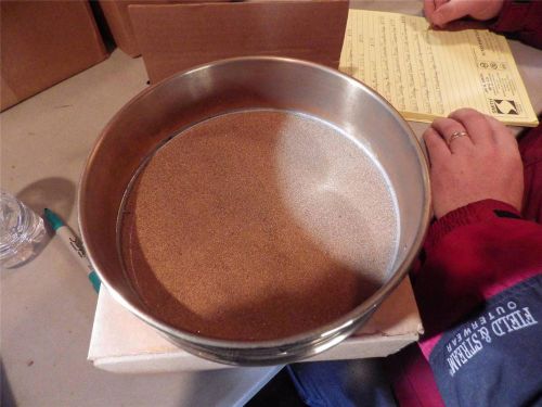 Lab laboratory nos dual manufacturing copper sieve #50 300 microns   lab219 for sale