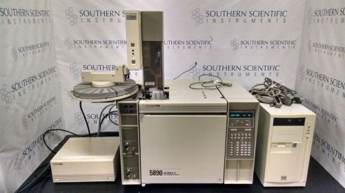 HP 5890 Series II GC with 7673 Autosampler and Computer/Software