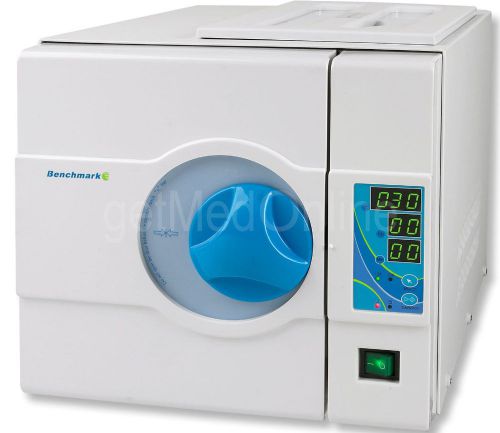 New ! benchmark scientific bioclave mini autoclave w/8liter capacity, b4000-m for sale