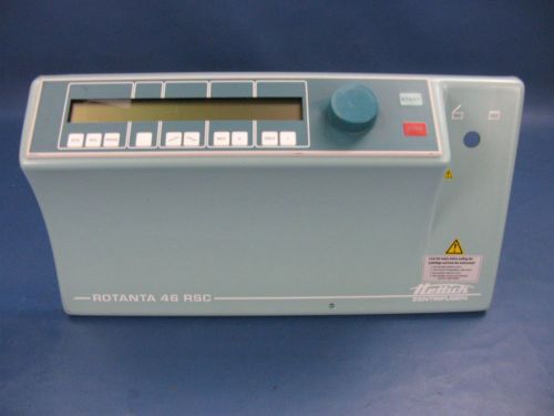 Hettich zentrifugen rotanta 46 rsc centrifuge bezel face plate with lcd display for sale