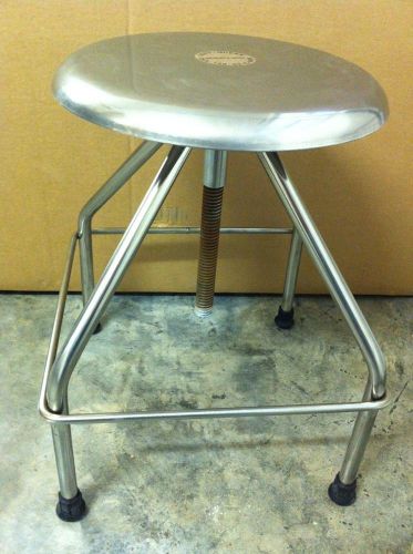 New serv-queen swivel exam stool adjustable height from 18&#034;-25&#034; lab chair doctor for sale