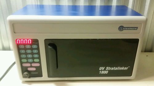Stratagene Stratalinker 1800 Laboratory DNA RNA UV Ultraviolet Crosslinker Oven