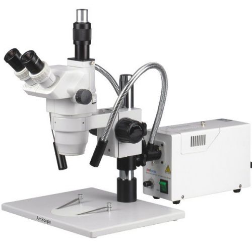 3.35x-90x fiber optical light stereo zoom microscope for sale