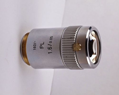 Leitz PL 1.6x /0.05 160mm TL Microscope Objective