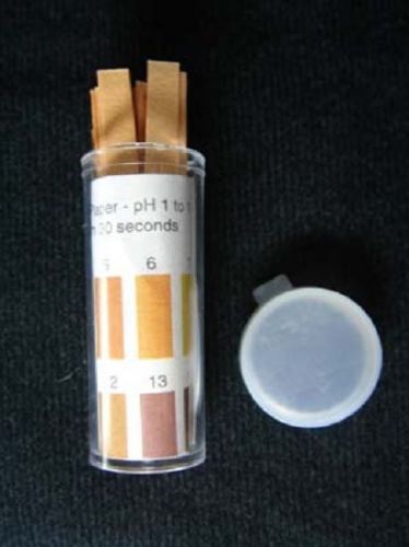 Wide range ph test paper strips indicator  100 strips for sale