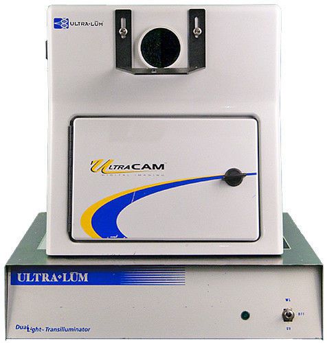 Ultra-lum uvbw-20 dual light lab transilluminator with uc4100 ultra cam for sale