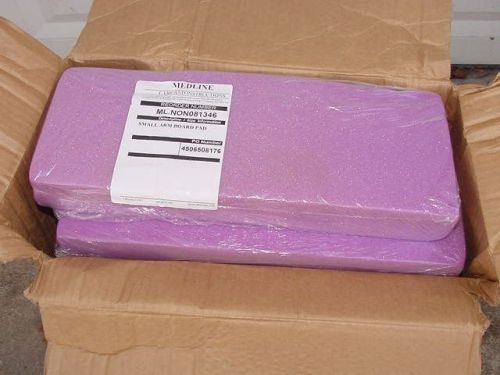 24 - Medline Arm Board Pads NON081346 16x6x2 12 Pair Convoluted Foam - NEW