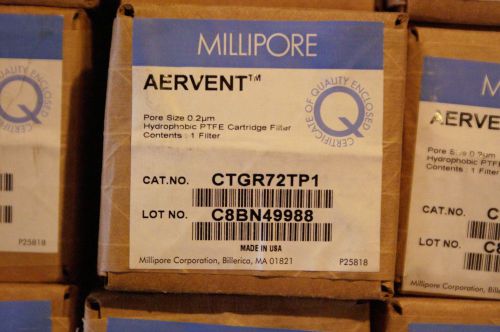 New millipore aervent hydrophobic ptfe filter cat # ctgr72tp1 size 0.2 for sale