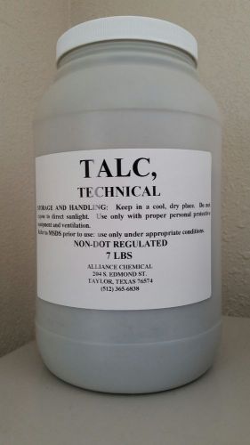 TALC, TECHNICAL GRADE, 7 LBS CONTAINER