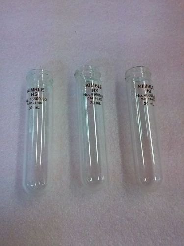 Lot of 3 KIMBLE HS No 45600-30 30ML