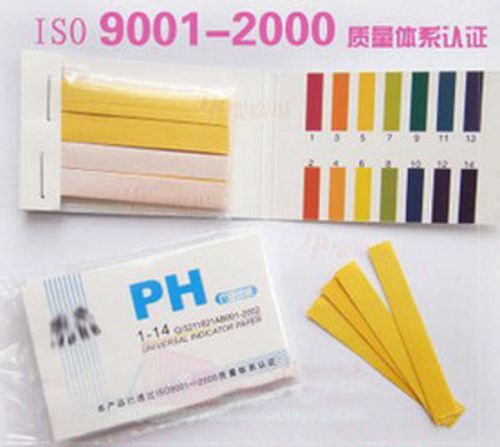 High Light 80 pH 1-14 Universal Litmus Test Paper Strips Tester Indicator HGCA